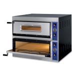 Φούρνος Πίτσας Ηλεκτρικός 8 Πίτσες Ø32 εκ. E-START 4+4 GGF Ιταλίας